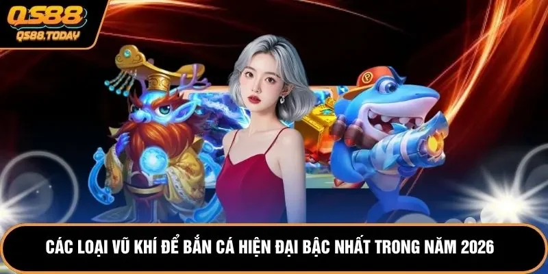 Các loại vũ khí để bắn cá hiện đại bậc nhất trong năm 2026