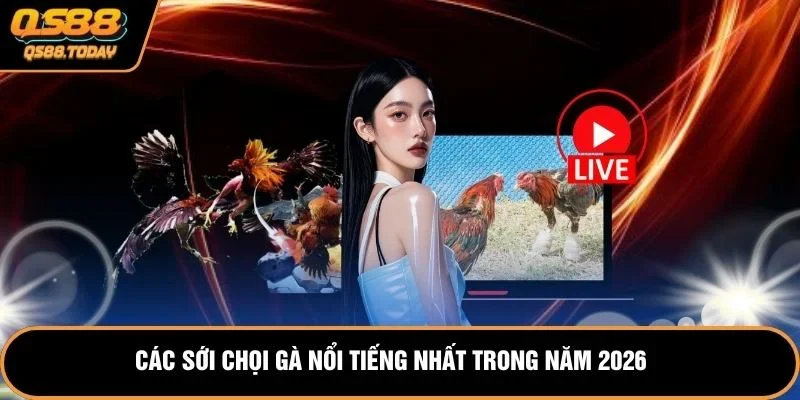 Các sới chọi gà nổi tiếng nhất trong năm 2026