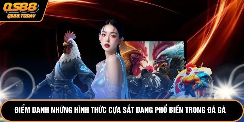 Điểm danh những hình thức cựa sắt đang phổ biến trong đá gà
