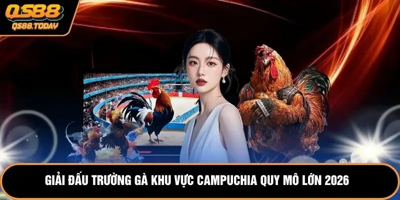 Giải đấu trường gà khu vực Campuchia quy mô lớn 2026